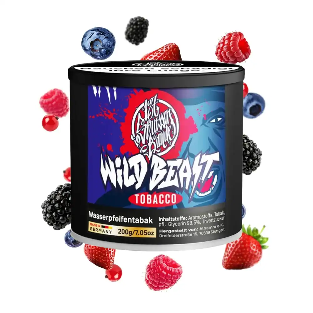 187 Tobacco Wild Beast 200g shisha tobacco