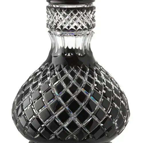 Tazón de cristal Caesar PEQUEÑO – Gota – Jeschken – Negro