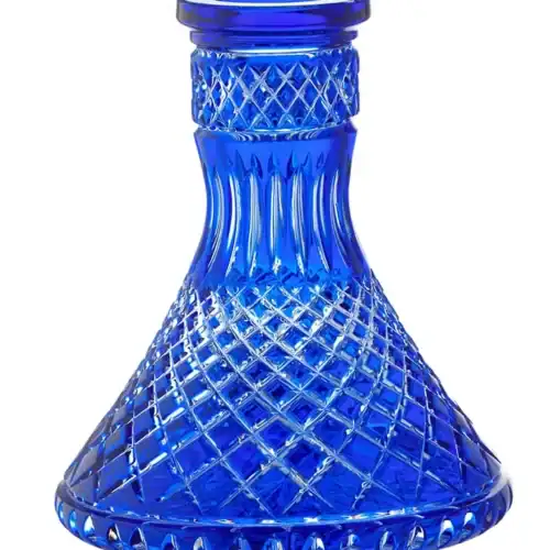 Caesar Crystal Bowl SMALL – Cone – Jeschken – Blue