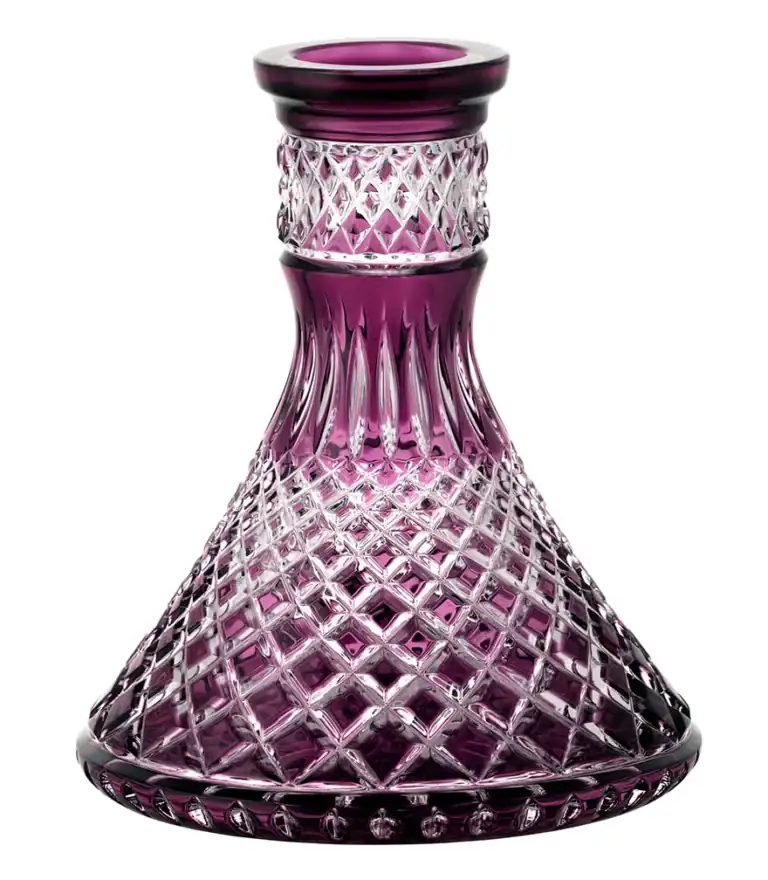 Caesar Crystal Bowl PEQUEÑO – Cono – Jeschken – Púrpura