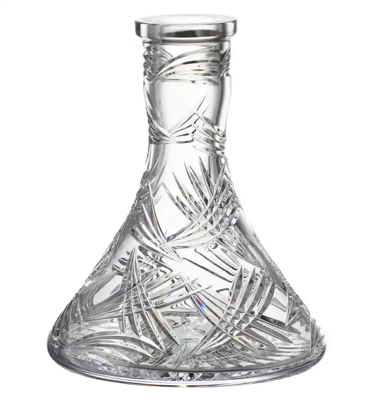 Bol en cristal César – Cône – Ailes – Transparent