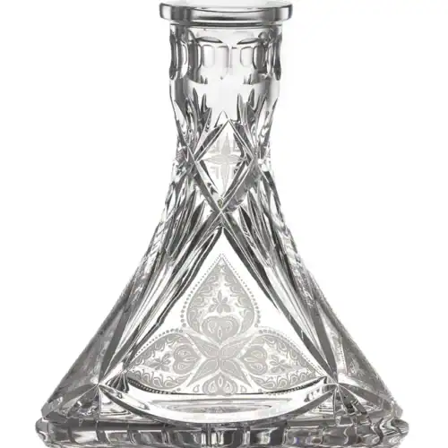 Bol en cristal César – Cône – Cachemire – Transparent