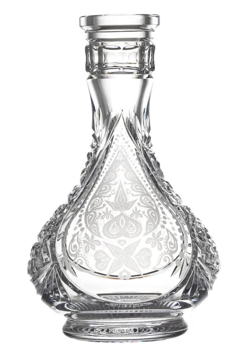 Caesar Crystal Bowl – Gota – Cachemira – Transparente