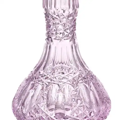 Bol César en Cristal – Goutte – Ornement – ​​Rose