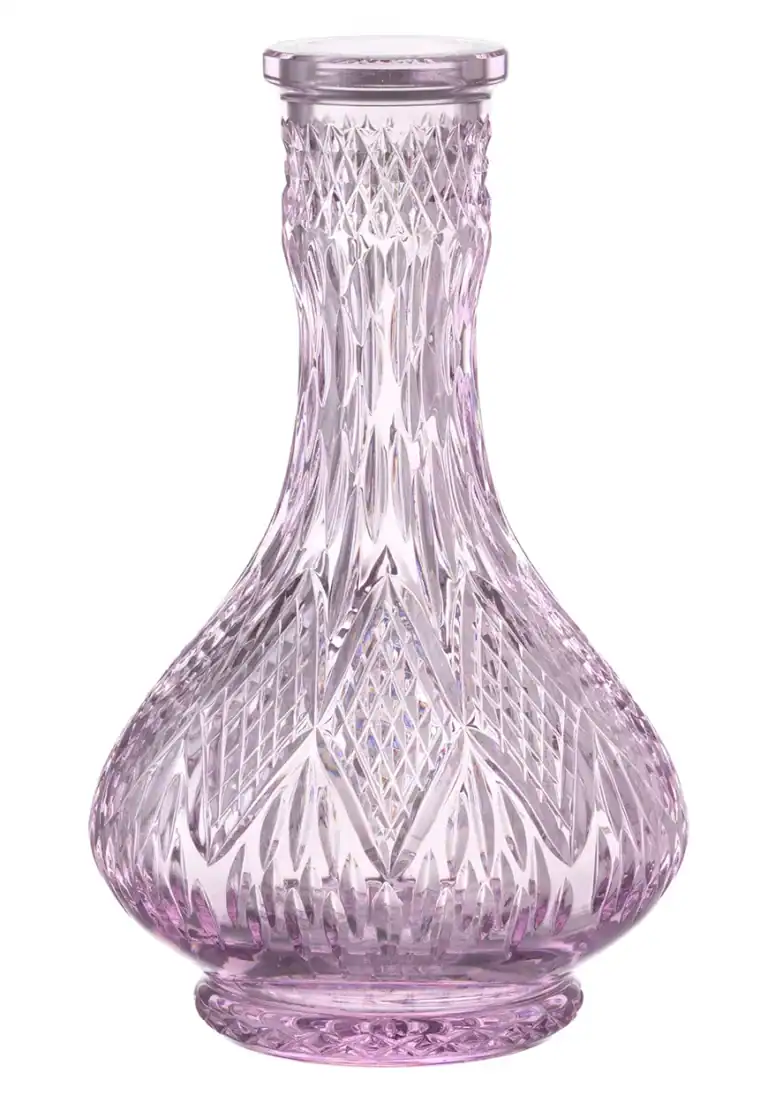 Cuenco de cristal César – Gota – Hoguera – Rosa