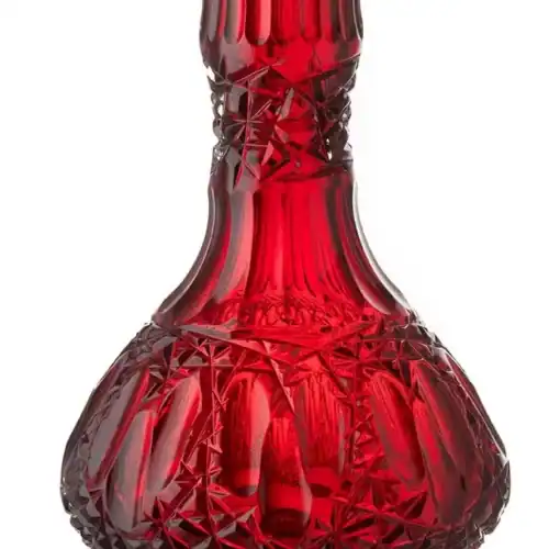 Bol Cristal César – Goutte – Ornement – ​​Rouge