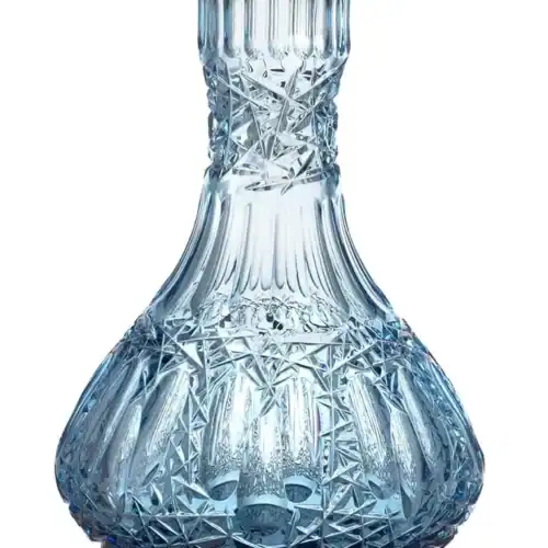Bol en cristal César – Goutte – Ornement – ​​Azur