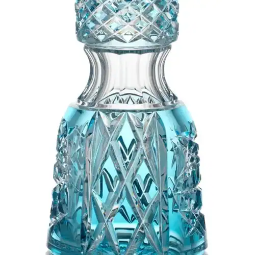Bol César en Cristal PETIT – Taille Tradi – Méduse – Turquoise