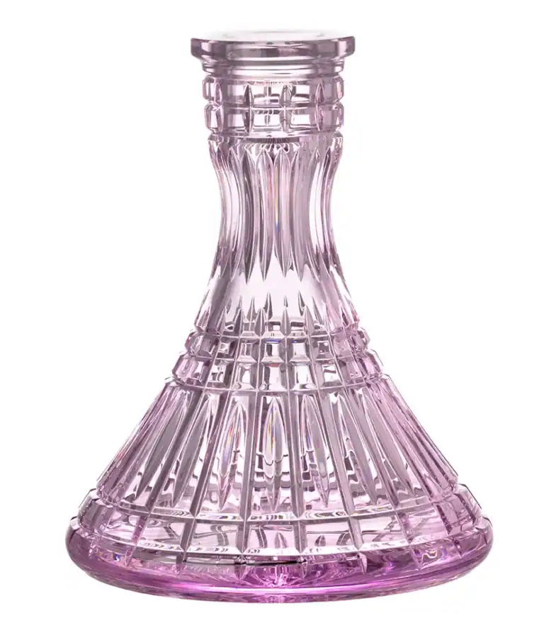 Cuenco de Cristal César – Cono – Sandra – Rosa