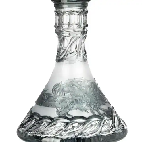 Bol César en Cristal – Cône – Ouroboros – Gris