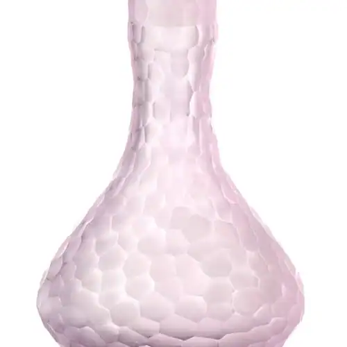 Bol César en Cristal – Goutte – Marbre – Rose