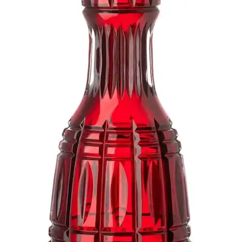 Caesar Crystal Bowl – Tradi Cut – Sandra – Red