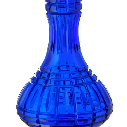 Bol César en Cristal – Goutte – Sandra – Bleu