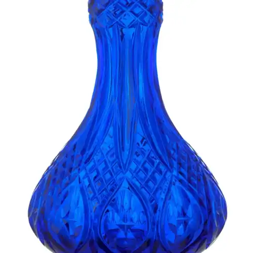 Bol en Cristal César – Goutte – Violet – Bleu
