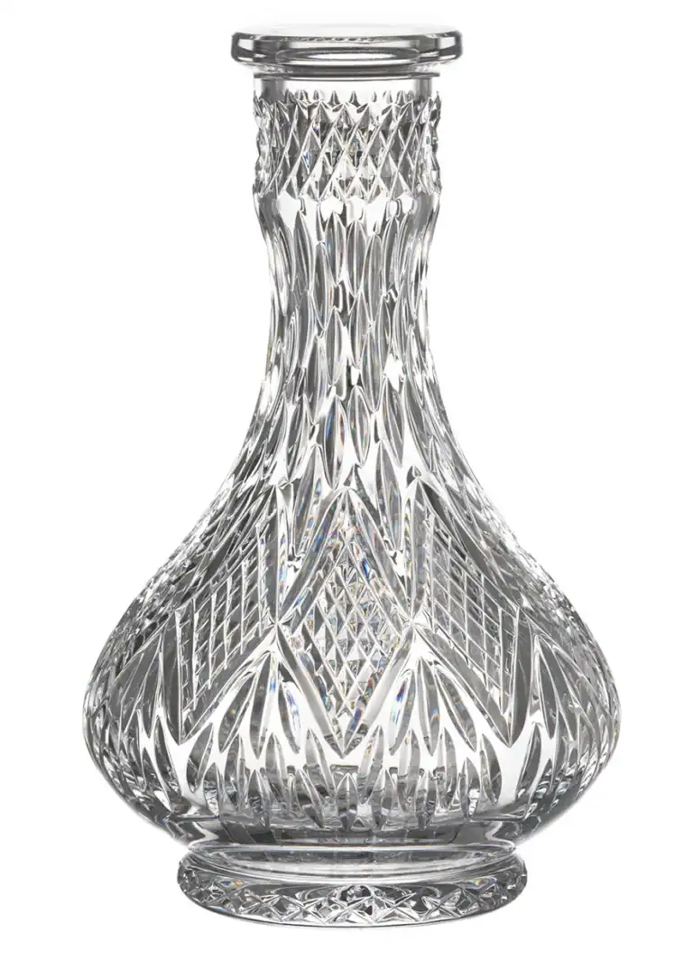 Caesar Crystal Bowl – Drop – Bonfire – Clear