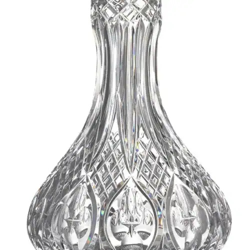 Bol en Cristal César – Goutte – Violet – Transparent