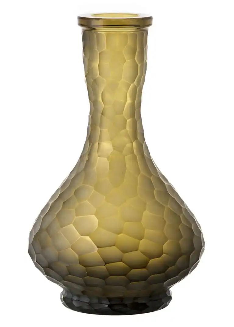 Cuenco de cristal César – Gota – Mármol – Ámbar