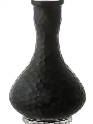 Caesar Crystal Bowl – Drop – Marble – Black