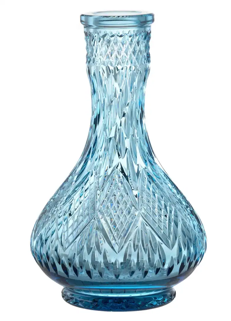 Caesar Crystal Bowl – Drop – Bonfire – Azure Light