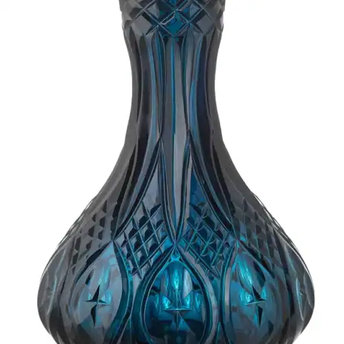 Caesar Crystal Bowl – Drop – Violet – Azure