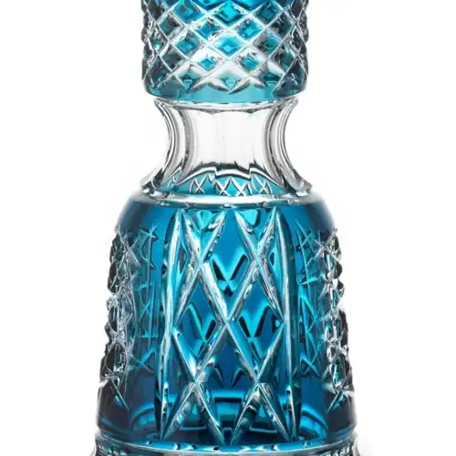 Bol César en Cristal PETIT – Taille Tradi – Méduse – Azur
