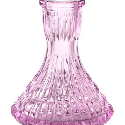 Bol en Cristal César PETIT – Cône – Étincelant – Rose