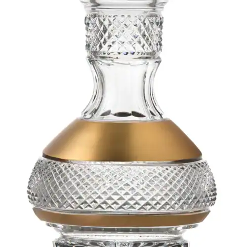 Tazón de cristal César PEQUEÑO – Gota – Spictajn – Oro transparente
