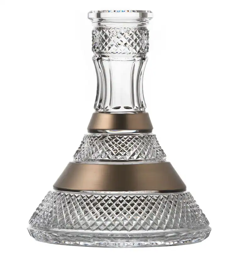 Bol en Cristal César – Cône – Spictajn – Platine Transparent