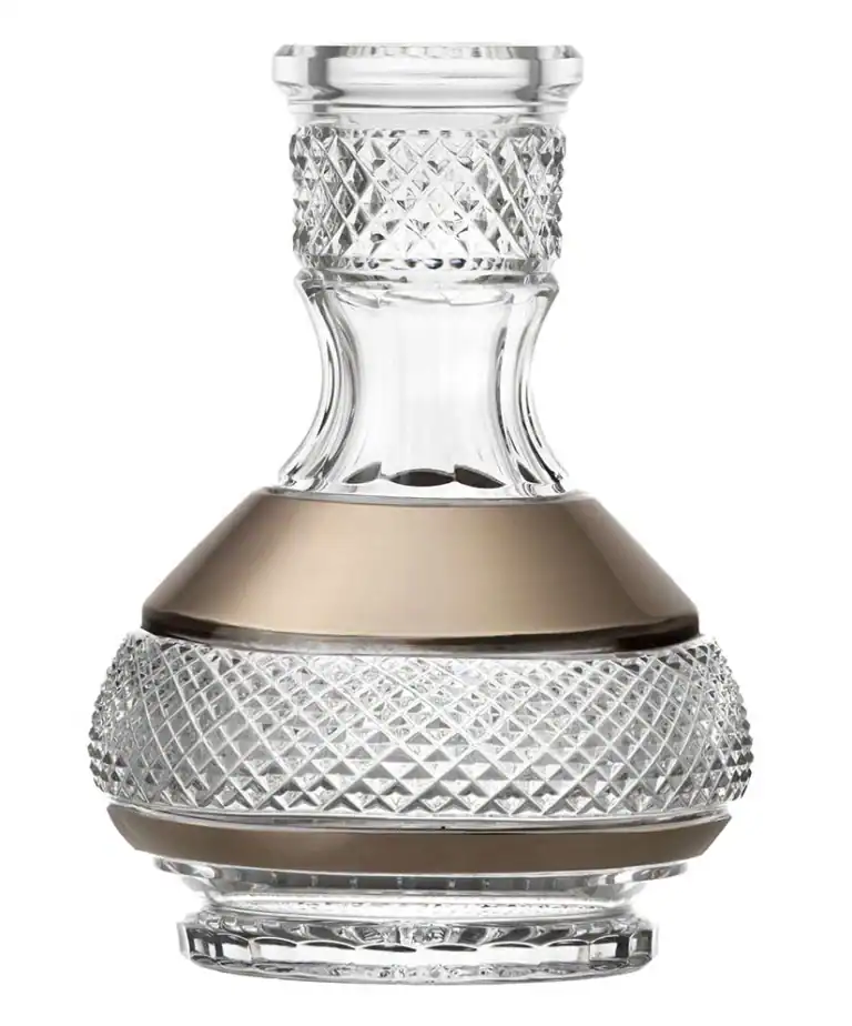 Bol en Cristal César PETIT – Goutte – Spictajn – Platine Transparent