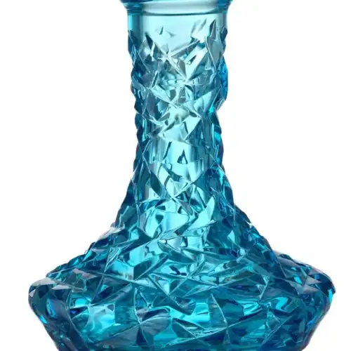 Bol César en Cristal PETIT – Arc – Rocher – Turquoise