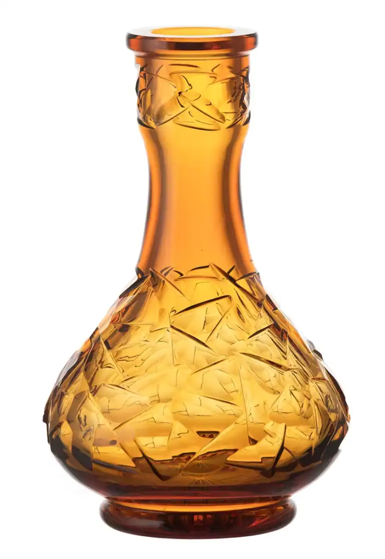 Cuenco de cristal César – Gota – Témpano – Naranja