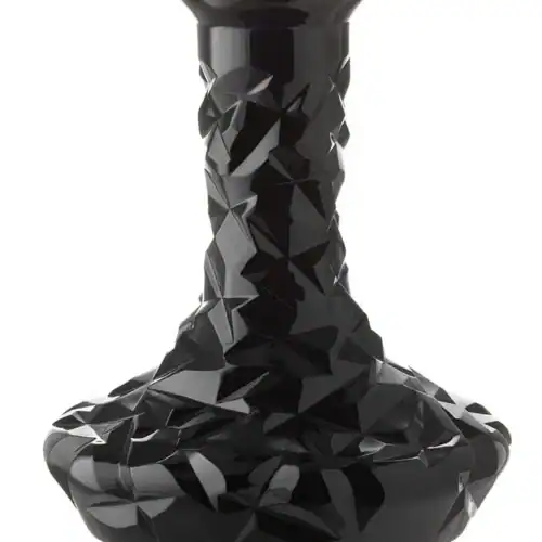 Bol César en Cristal PETIT – Arc – Rocher – Noir