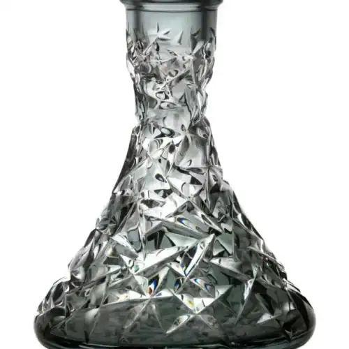 Bol César en Cristal – Cône – Rocher – Gris