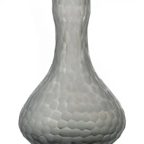 Bol César en Cristal – Goutte – Marbre – Gris