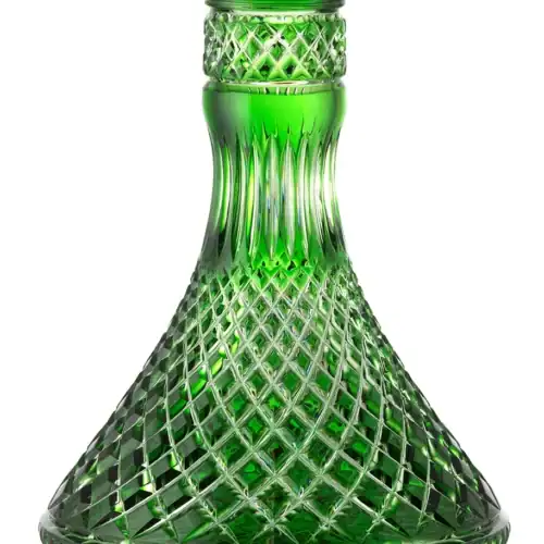 Bol César en Cristal – Cône – Jeschken – Vert