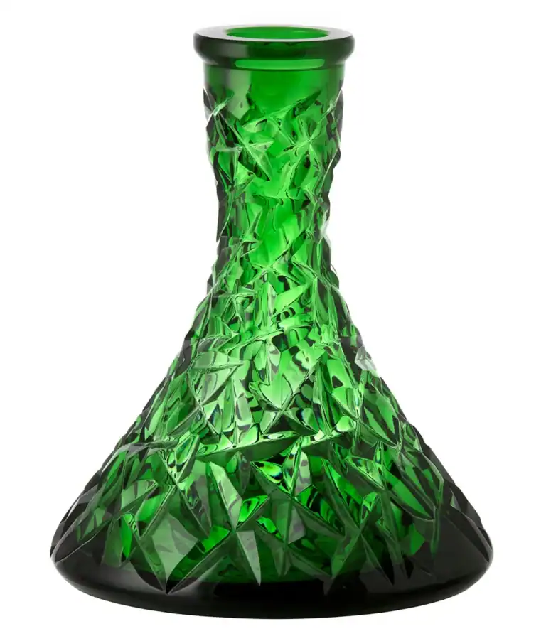 Cuenco de Cristal César – Cono – Roca – Verde