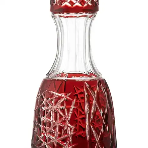 Bol César en Cristal – Taille Tradi – Méduse – Rouge