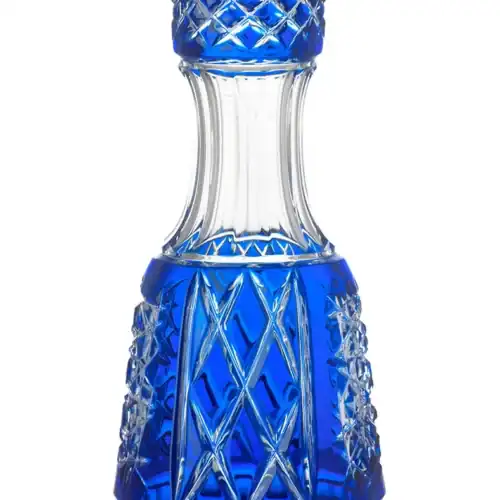 Cuenco de cristal César – Corte Tradi – Medusa – Azul