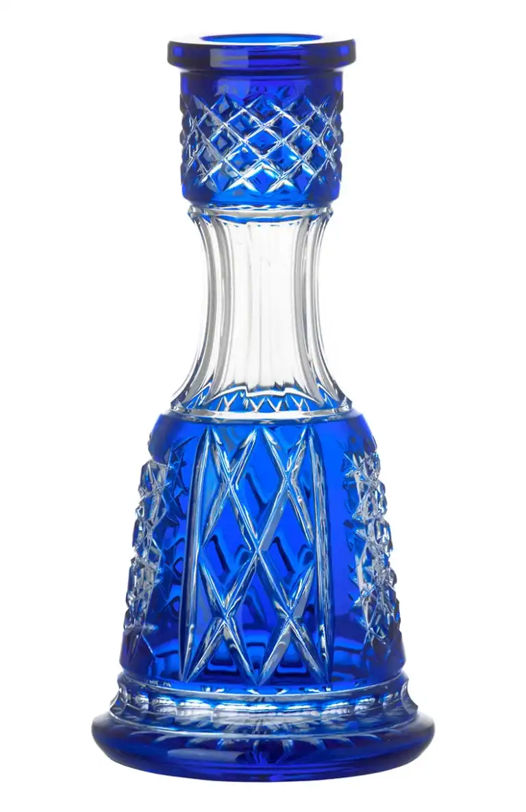 Cuenco de cristal César – Corte Tradi – Medusa – Azul