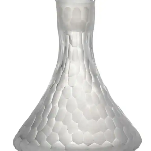 Caesar Crystal Bowl – Cone – Marble – Frozen