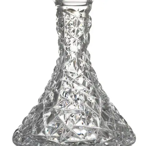 Tazón de cristal César – Cono – Roca – Transparente