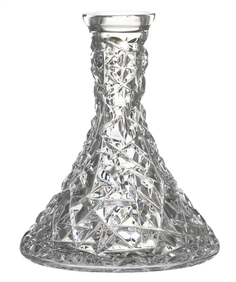 Tazón de cristal César – Cono – Roca – Transparente
