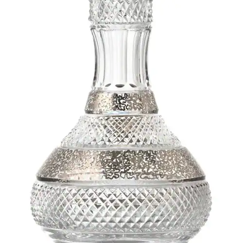 Bol Cristal César – Goutte – Boucles – Platine