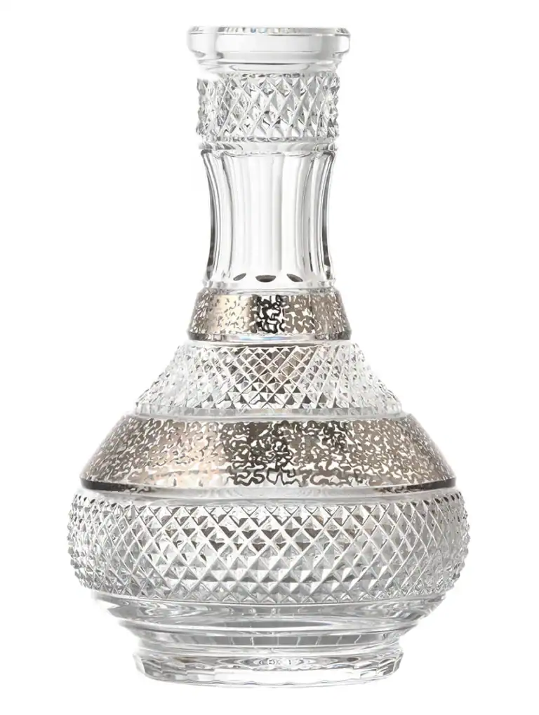 Caesar Crystal Bowl – Gota – Rizos – Platino