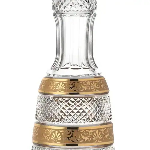 Caesar Crystal Bowl – Tradi Cut – Fountain – Clear Gold