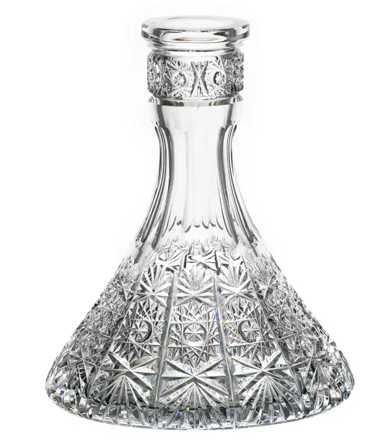 Tazón de cristal César – Cono – Paula Flints – Transparente