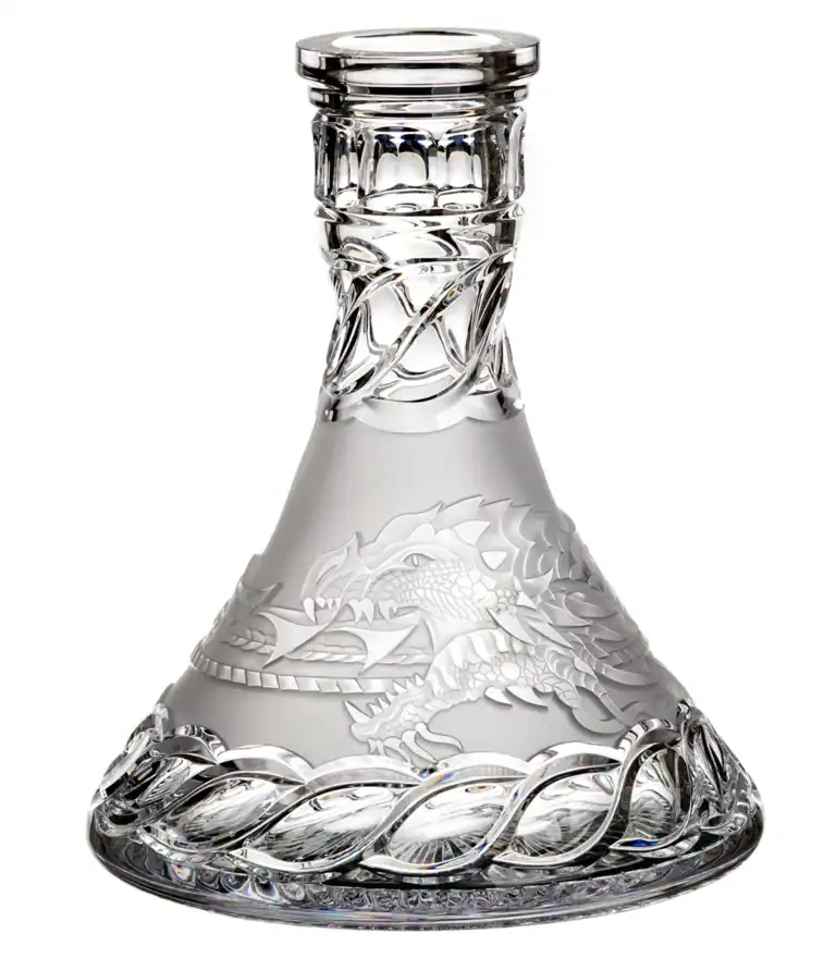 Tazón de cristal César – Cono – Ouroboros – Transparente