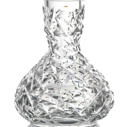 Bol en Cristal César PETIT – Goutte – Roche – Transparent
