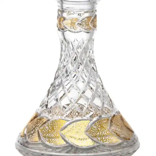 Tazón de cristal César – Cono – Dream Check – Oro