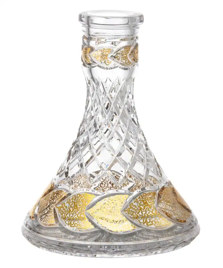 Tazón de cristal César – Cono – Dream Check – Oro